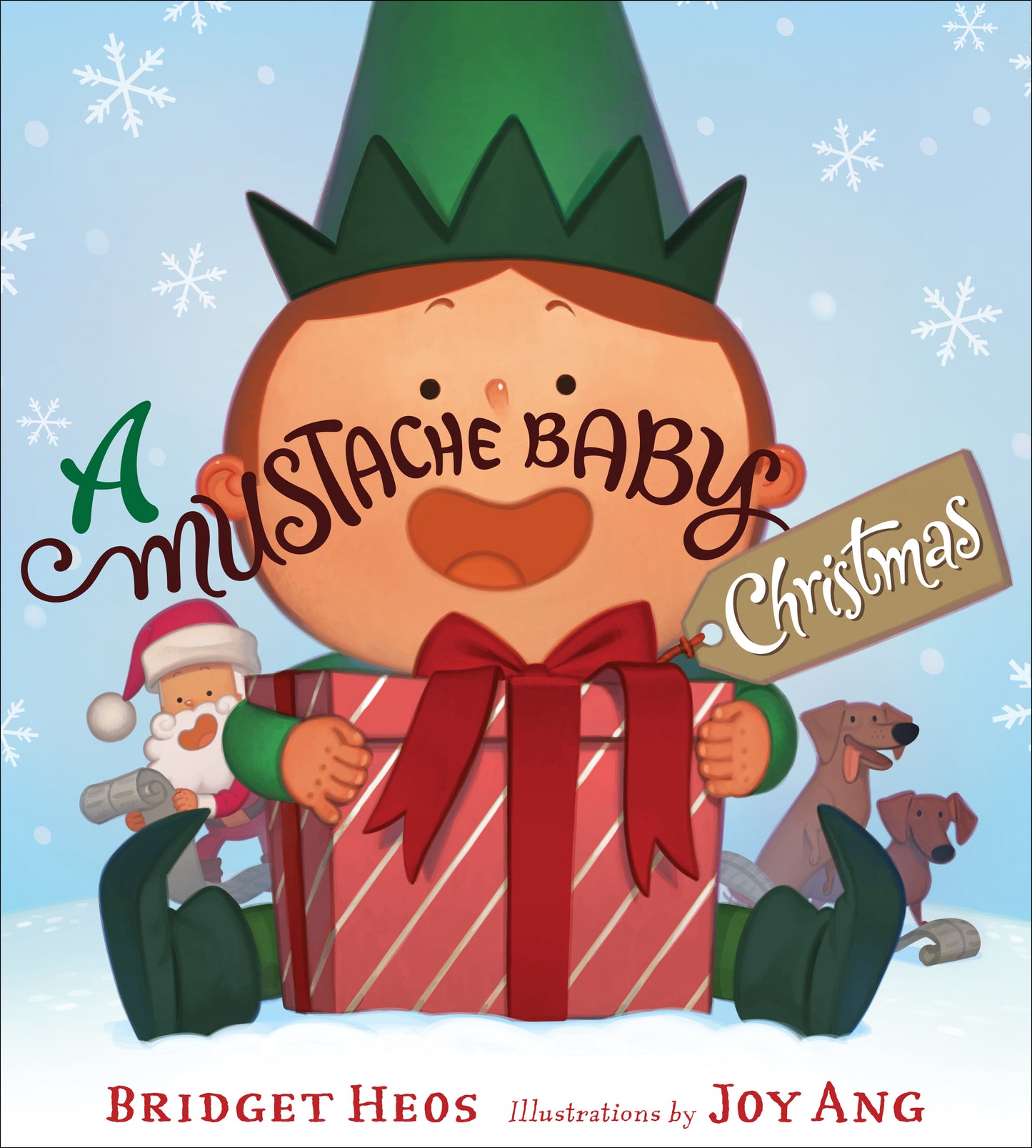 A Mustache Baby Christmas by Bridget Heos